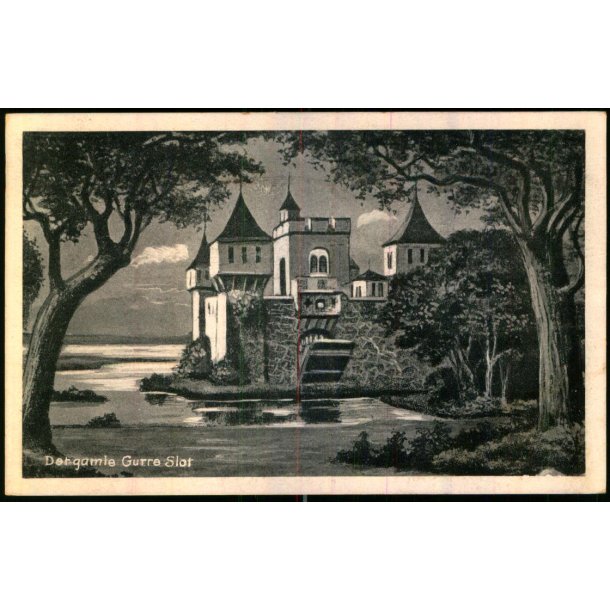 Det gamle Gurre Slot - I. Hansen 69694 - Ubrugt