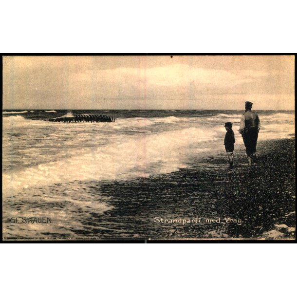 Strandparti ved Vrang -  Schjelde 17893 - Ubrugt