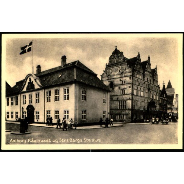 Aalborg - Raadhuset og Jens Bangs Stenhus - Stender Aa. 400