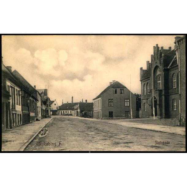 Nyk�bing F. - Slotsgade - V. Kristoffersens Bogh.  u/n - Ubrugt