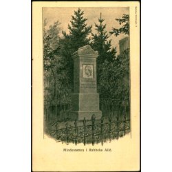 Mindest�tten i Rahbeks Alle - Bakkehus Udstilling 17 