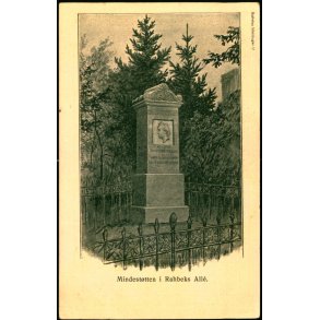 Mindesttten i Rahbeks Alle - Bakkehus Udstilling 17 