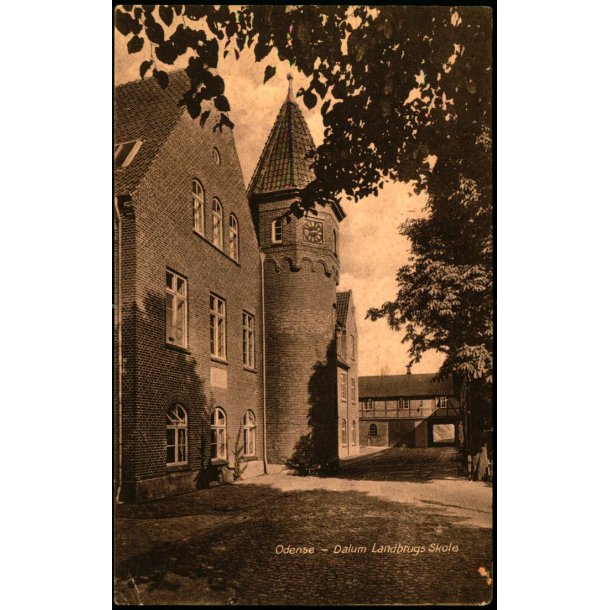 Odense - Dalum Landbrugs Skole -  Chr. Pedersen 63 M - Ubrugt