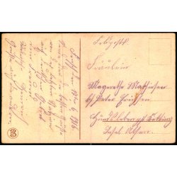 Feldpostkarte - Ustemplet  - Til  Gravenstein - Billedside : Thorn