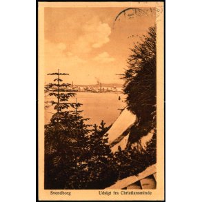 Svendborg - Udsigt fra Christiansminde - A. Ltzens Bogh. u/n - Brugt
