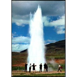 Strokkur i Haukadal - S&oacute;larfilma 119 - Brugt