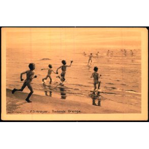 Kryer - Badende Drenge - Schjelde 21219 - Ubrugt