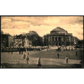 Kongens Nytorv med det Kgl. Theater - K�benhavn - Dansk Lystrykkeri 782