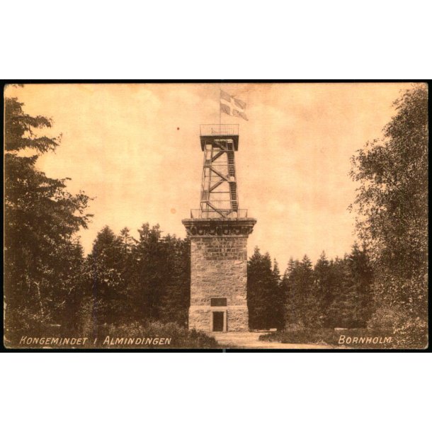 Bornholm - Kongemindet Almindingen - Colbergs Bogh. 1110 - Ubrugt