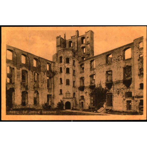 Kolding - Det indre af Slotsruinen - Stender K. 46 - Ubrugt