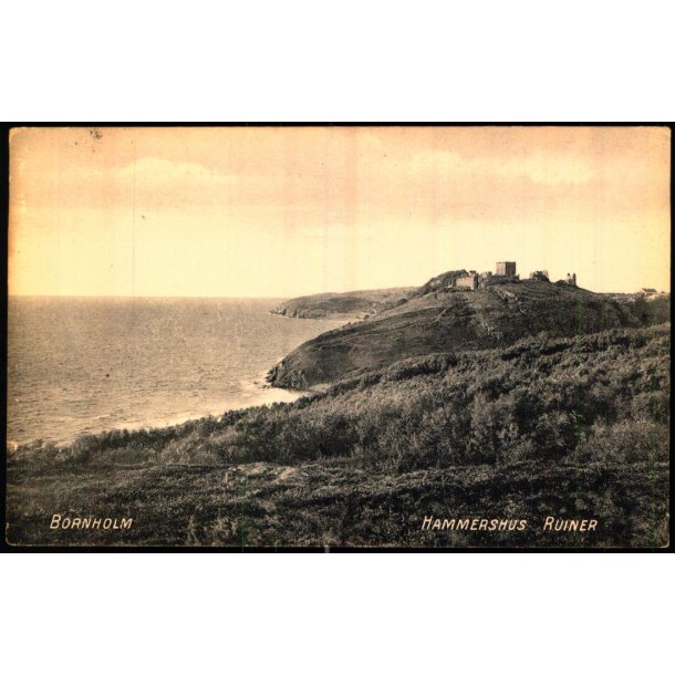Bornholm - Hammershus Ruiner - Peter Alstrup 3615 - Ubrugt