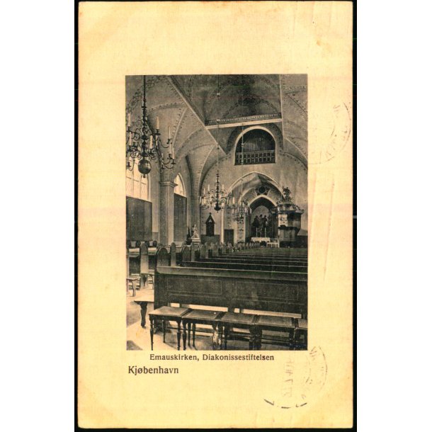 Kjbenhavn - Emauskirken - Diakonissestiftelsen - Alex Vincent u/n - Brugt