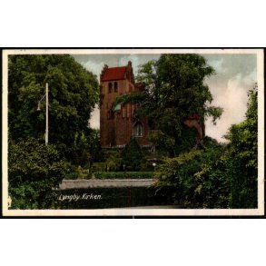 Lyngby - Kirken - Rudolf Olsen 100 - Ubrugt