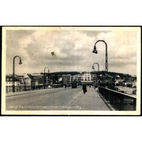 Udsigt fra Limfjordsbroen mod Nrresundby - Stender N 337 - Brugt