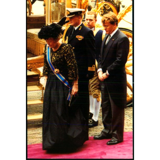 Dronning Beatrix - Prins Willem-Alexander - Prins Friso- Royal Press 42Ubrugt