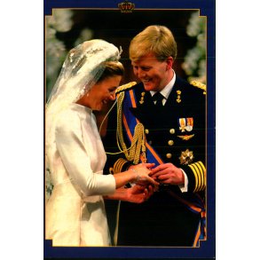 Prins Willem Alexander og Prinsesse Maxinas Bryllup - u/n - Ubrugt
