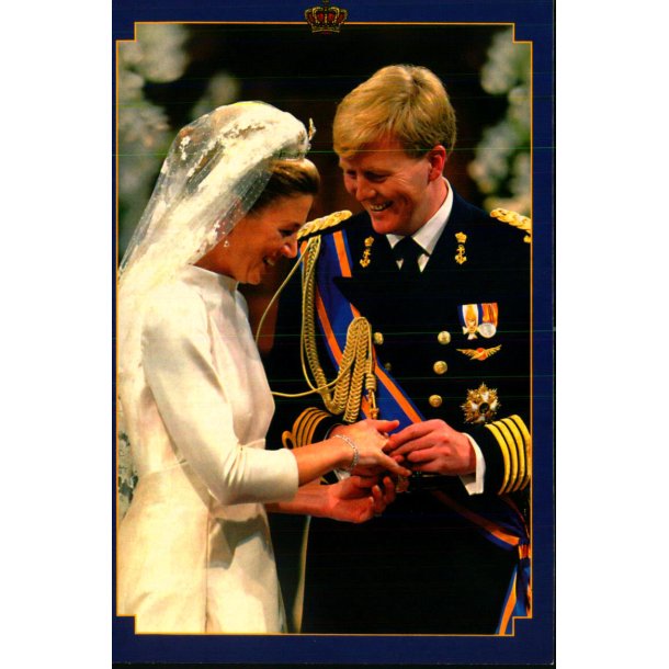 Prins Willem Alexander og Prinsesse Maxinas Bryllup - u/n - Ubrugt