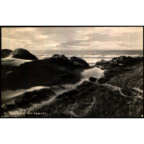 Gl. Skagen - Klittparti - Nielsens Bogh. 65315 - Brugt