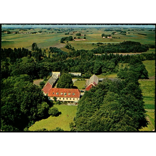 Bramslevgaard pr. Hobro - Luftfoto - Sylvest Jensen 49 910/63