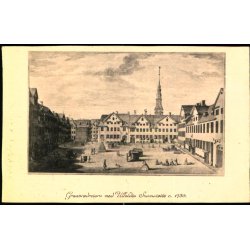 Graabvrdretorv med Ulfeldts Scamsttte ca. 1750 - u/n