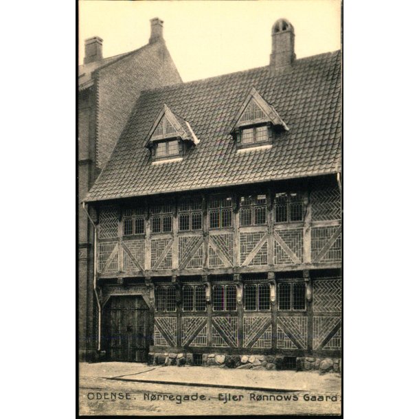 Odense - N�rregade - Ejler R�nnows Gaard - Stender 389 - Ubrugt