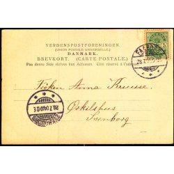 Falsled Kro set fra Stranden - u/n - Brugt