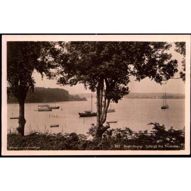 Svendborg - Udsigt fra Troense - Stender 767 - Ubrugt