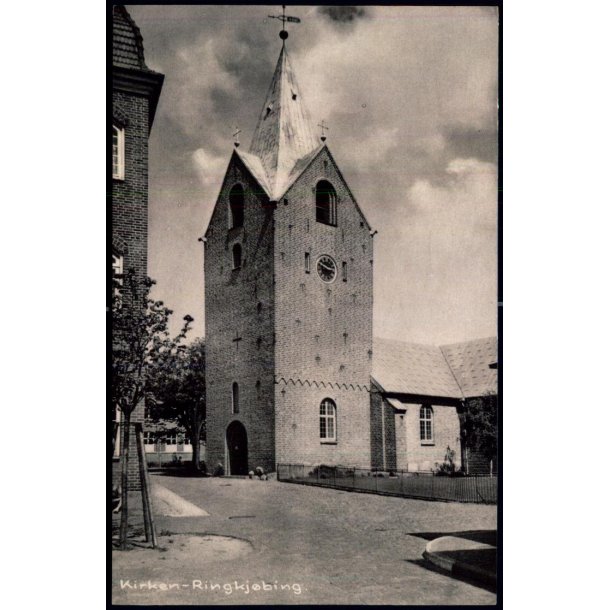 Kirken - Ringk�bing - Bogladerne i Ringk�bing 94797 - Ubrugt