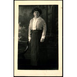 Fotokort Ukendt - Dame - Santa Maria - Cal. Ubrugt