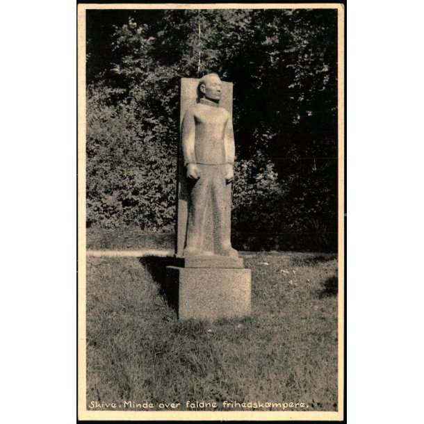 Skive - Minde over faldne frihedsk�mpere - Stender S. 120 - Ubrugt