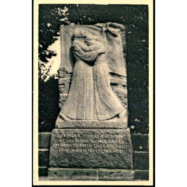 Haderslev - Genforenings Monumentet - A.H. 8232 - Ubrugt