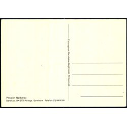 Pension N�ddebo - Allinge - Bornholm - Gornitzka u/n - Ubrugt