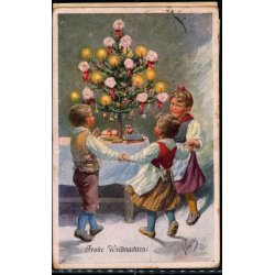 Postkort fra Hamburg 19 - 12 - 20   - Til ster Alle 20 - Ubekendt efter Adressen Valby - 