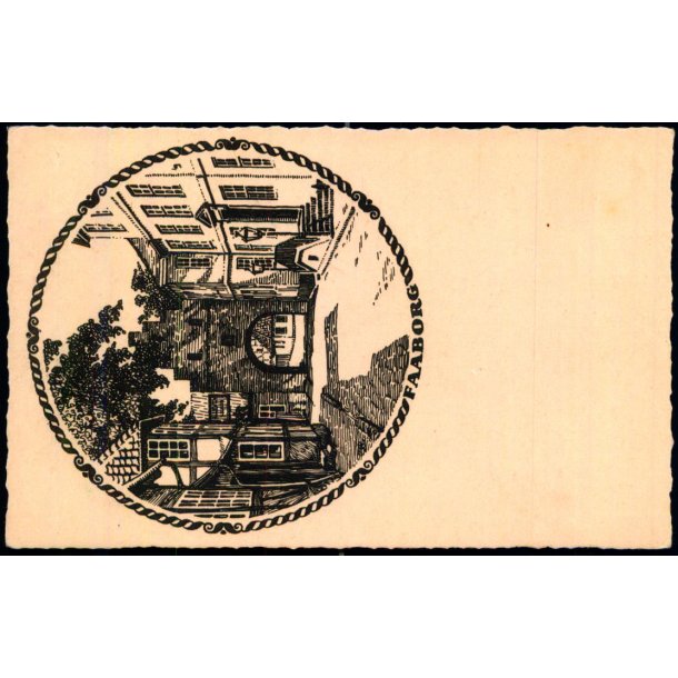 Faaborg - David I. Bagers Bogh.  u/n - Ubrugt