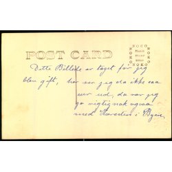 Fotokort Ukendt - Dame - Santa Maria - Cal. Ubrugt