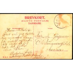 Grenaa - Parti af Benzon set fra Slotshaven - W.K.F. 2744 - Brugt