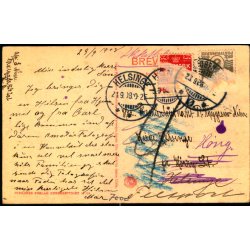 Fredericia - Parti fra F�stningsterr�net - Stender 13134 - Brugt