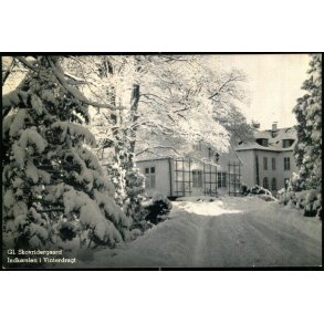 Gl. Skovriddergaard -  Indk�rsel i Vinterdragt - u/n - Ubrugt