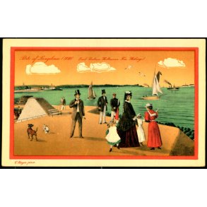 C. Bayer -Parti af Langelinie -(1870) - Emil Poulsen Hultmann - Fru Heilberg - Alex Vincent 292/31