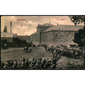 Randers - Kaserne - Fotokort u/n - Ubrugt