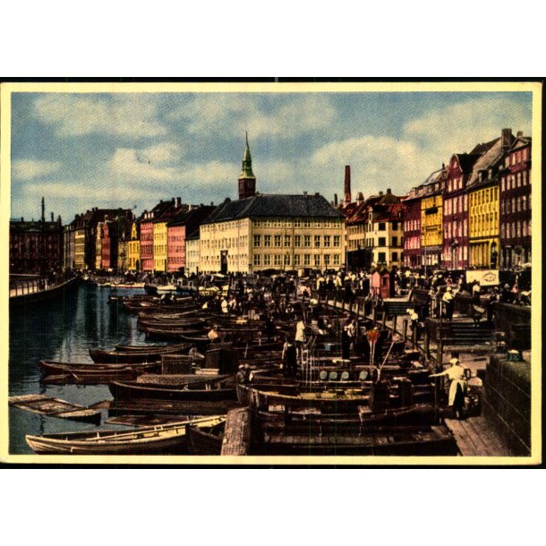 K�benhavn - Fiskermarked ved Gammel Strand - Alex Vincent 657 - Ubrugt