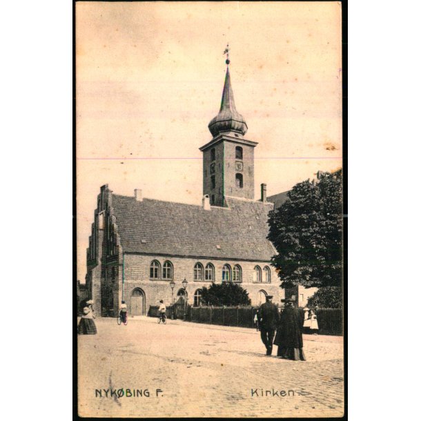 Nyk�bing F. - Kirken - Stender 12430 - Brugt