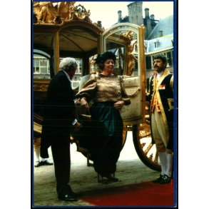 Dronning Beatrix - Prins Claus - Holland -  Trebla u/n - Ubrugt