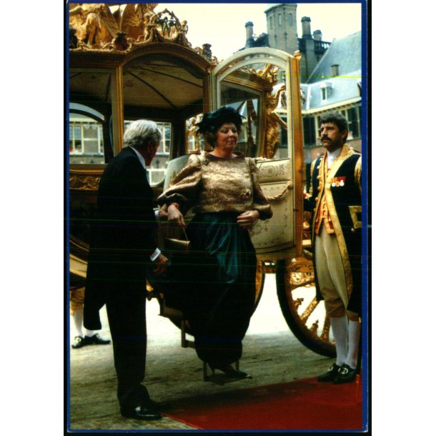 Dronning Beatrix - Prins Claus - Holland -  Trebla u/n - Ubrugt