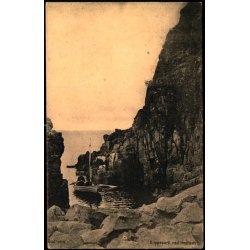 Gudhjem - Klippeparti ved Hestesten - I.P. Rnne Eneret - Brugt