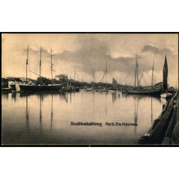 Stubbek�bing - Parti fra Havnen - G. Bruuns Forlag 4427 - Ubrugt