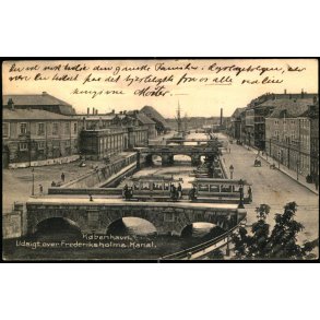 K�benhavn - Udsigt fra Frederiksholms Kanal - Stender 10676