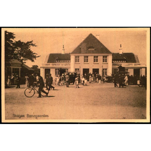 Skagen - Banegaarden - Kay Glsels Bogh. 56954 - Ubrugt