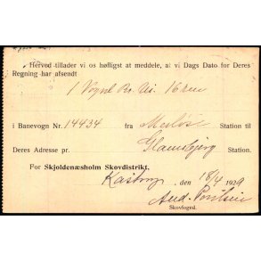 Skjoldnsholm Skovdistrikt - u/n - Brugt.