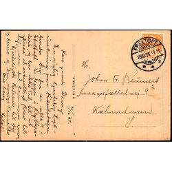 Ebeltoft Raadhus i Sne - E. Frier u/n - Brugt